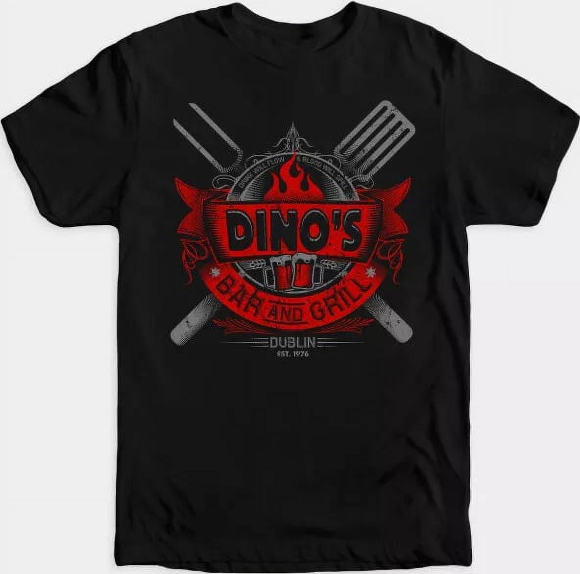 Dino's Bar'n'Grill Tee Boys Are Back in Town Thin Lizzy Phil Lynott