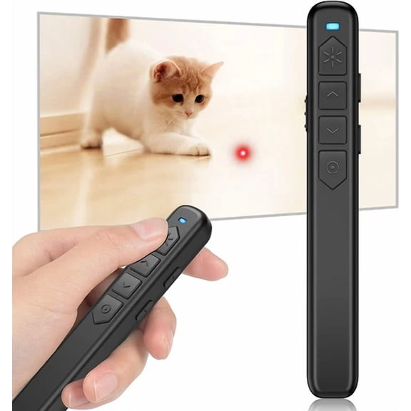 DinoFire Laser Pointer for Cats Dogs, Presentation Clicker Powerpoint Clicker