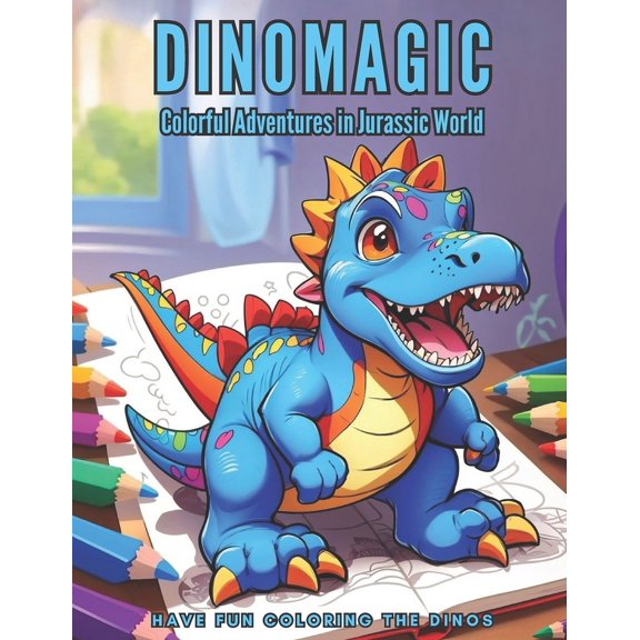 DinoMagic: Colorful Adventures in Jurassic World