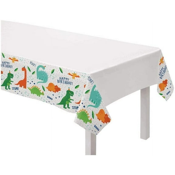 DinoMite Design Plastic Table Cover-1pc