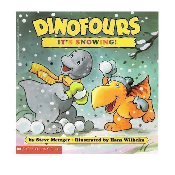Pre-Owned Dinofours, It's Snowing, by Steve Metzger, (Paperback), English