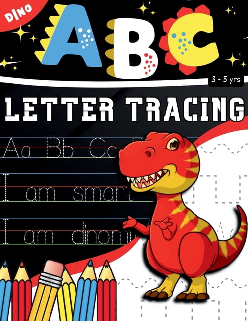 Dinomite Preschooler Dino ABC Letter Tracing: 3-5 Years, (Paperback)
