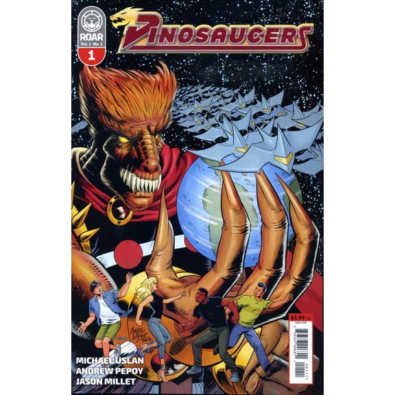 Dinosaucers #1 VF ; Lion Forge Comic Book