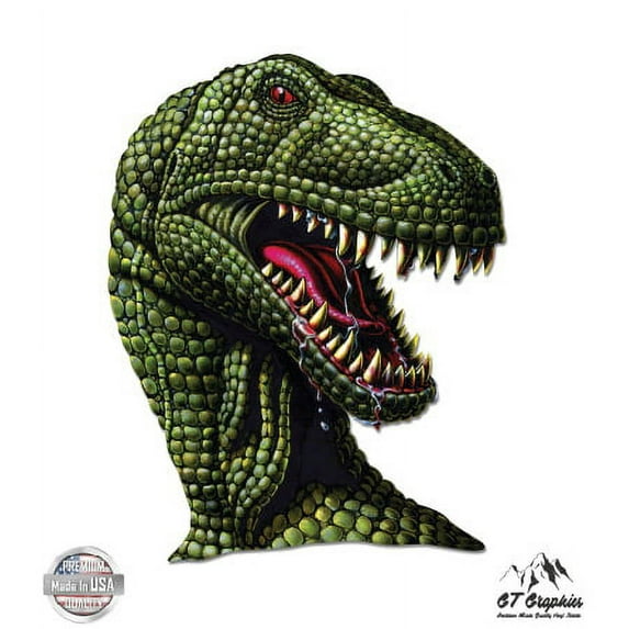 Dinosaur - 12" Vinyl Sticker Waterproof Decal