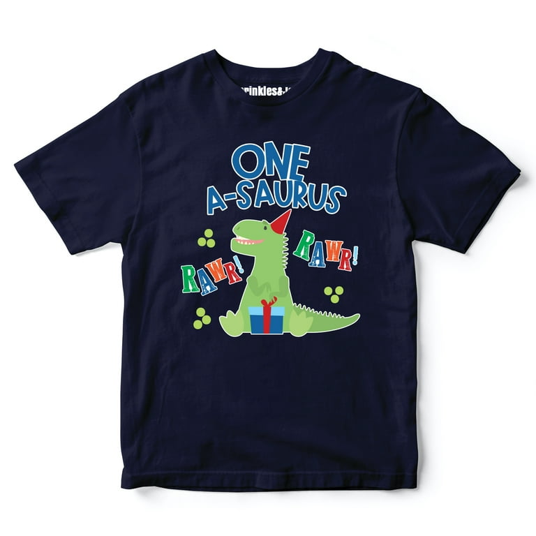 Dinosaur 1st hot sale birthday shirt