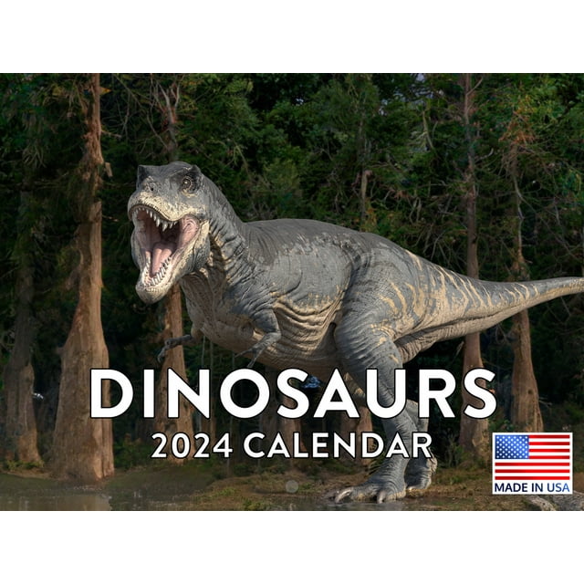 Dinosaur 2024 Wall Calendar Dinosaur 2024 Calendar