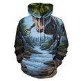 thumbnail image 1 of Dinosaur 3D Pattern 3d Sweatshirts Hoodie Fashion Casual Personality Men's Women Street Hoodie Pullovers Long Sleeve Comfortable Top, 1 of 6