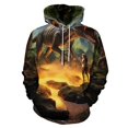 thumbnail image 1 of Dinosaur 3D Pattern Men's Women New Sweatshirt Hoodie Men's Plus Size Sweatshirt Hooded Sweatshirt 3d Printed Street Men's Cloth, 1 of 6