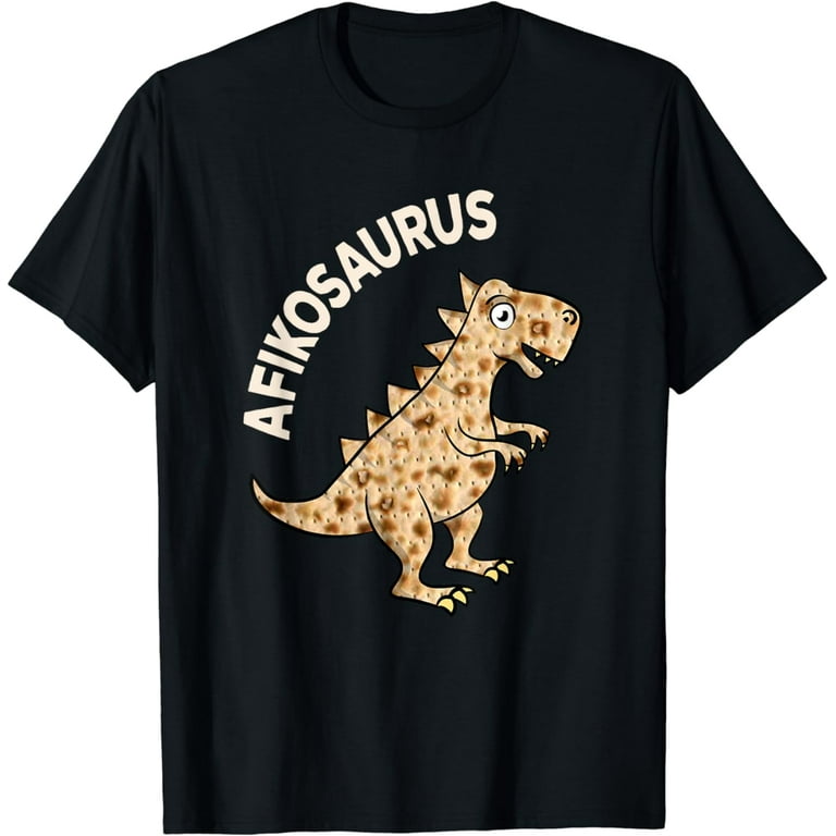 Dinosaur Afiko Tee Hebrew Passover Holiday T-Shirt Gifts Dinosaur Afiko Tee Hebrew Passover Holiday T-Shirt Gifts