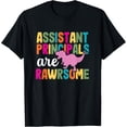 thumbnail image 1 of Dinosaur Assistant Principal School Teacher Appreciation T-Shirt, 1 of 4