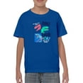 thumbnail image 1 of Dinosaur Attack! T-Shirt Juniors -Image by Shutterstock,  x-Small, 1 of 4