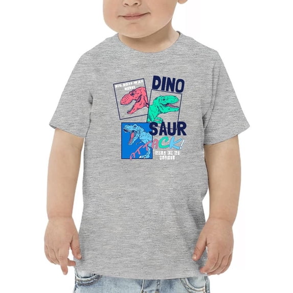 Dinosaur Attack! T-Shirt Toddler -Image by Shutterstock, 5 Toddler