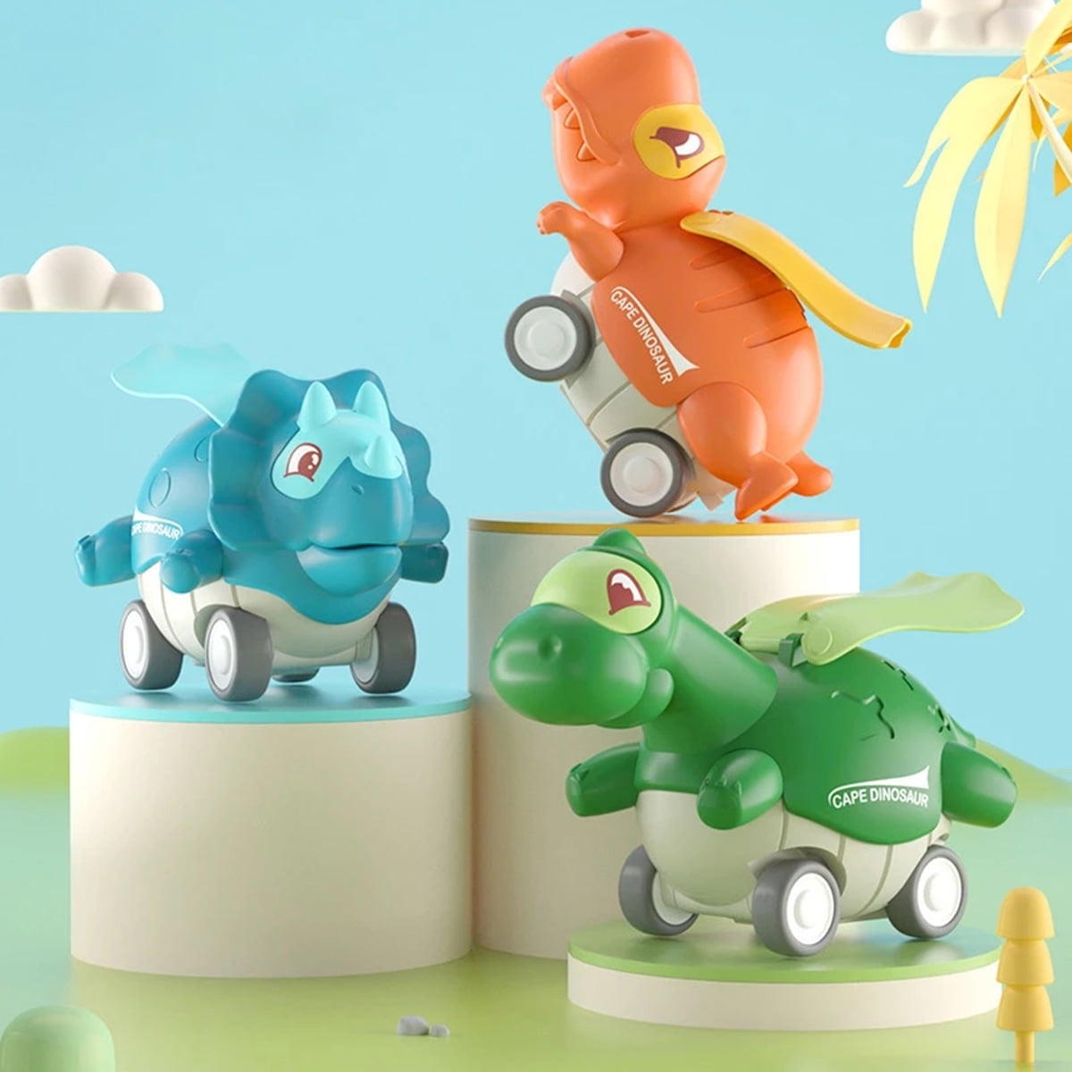 Dinosaur Baby Boy Toy Cars Educational Model Car for Babies Boys 1 Years Old Car Toys Toddlers