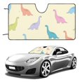 Dinosaur Baby Car Sun Shade Windshield Folding Block Sun Visor Auto