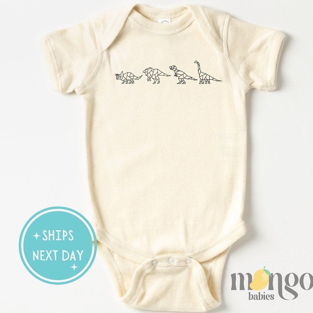 Dinosaur Baby Onesies Origami Simple Baby Dinosaur Boys Clothes Cute ...