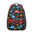thumbnail image 1 of Dinosaur Backpack for Everyday Use - Spacious & Water-Resistant, Ergonomic Straps, Trendy Graphics, Ideal for School & Work, 1 of 6