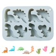 thumbnail image 1 of Dinosaur Baking Mold Tray Silicone Dinosaur Soap Moulds for Making Jello Dinosaur Cake Pan Candy Molds Cake Decoration, 1 of 9