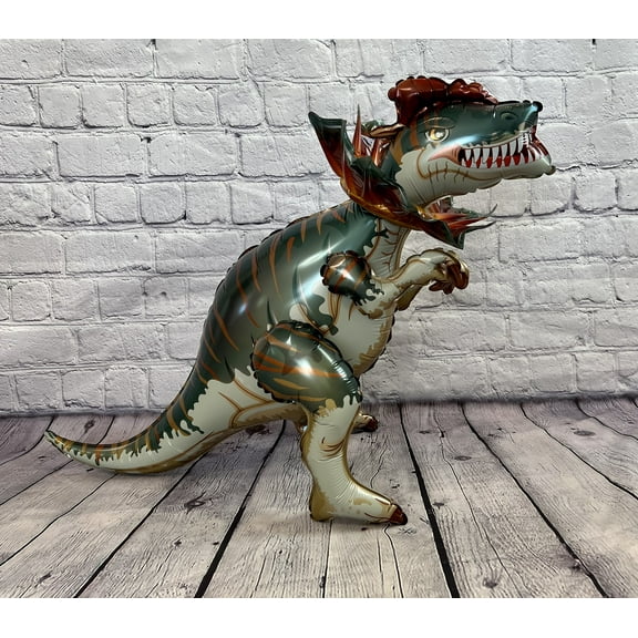 Dinosaur Balloon JUMBO Mylar Walking Foil Balloons - Green