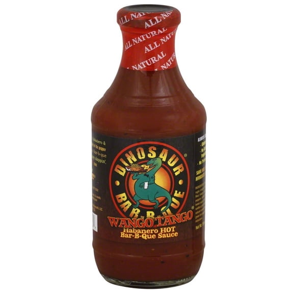 Dinosaur Bar-B-Que Wango Tango Habanero BBQ Sauce, 19 oz Bottle
