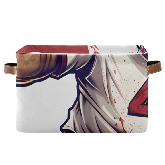 Dinosaur Baseball Storage Bins Baskets With Handles Storage Box Clothes Organizer Organization Toys