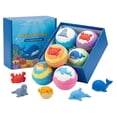 thumbnail image 1 of Dinosaur Bath Bombs,Kids Bath Bombs with Toys Inside,2026 New Natural Bath Bombs for Kids with Mega Bubbles & Surprise Inside, 6Pack(Blue), 1 of 9