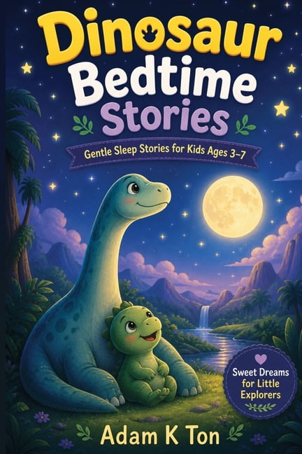 Dinosaur Bedtime Stories: Gentle Sleep S Dinosaur Bedtime Stories for Kids: 10 Short Dinosaur Bedtime Stories For Children Ages 3-7, (Paperback)
