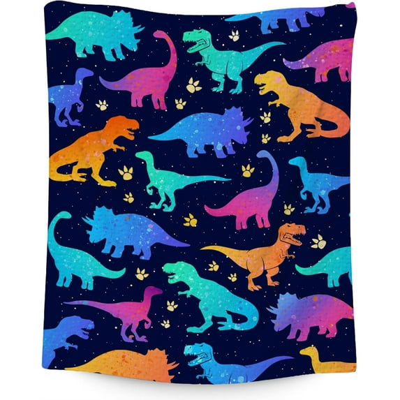 Dinosaur Blanket for Boys Girls, Dinosaur Gifts for Boys, 60"x80" Toddler Blankets for Boys, Kids Throw Blanket for Bed Living Room, Soft Fuzzy Cozy Throw Blanket Dinosaur Room Decor