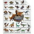 thumbnail image 1 of Dinosaur Blanket Flannel Fleece Blanket Throw Couch Microfiber Soft Cozy Lightweight Luxury Bed Blanket 50"x40"for Kids, 1 of 6