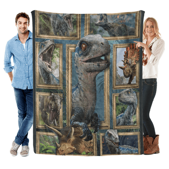 Dinosaur Blanket for Boys Kids Soft Flannel Blanket for Boys Children's Blanket are Suitable for Beds, Sofas