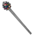 thumbnail image 1 of Dinosaur Book Lover's Delight: Vintage Silver Lace-Edged Bookmark - a Must-Have Reading Accessory, 1 of 5
