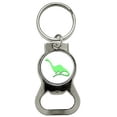 thumbnail image 1 of Dinosaur Brontosaurus Bottle Cap Opener Keychain Ring, 1 of 1