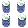 thumbnail image 1 of Dinosaur Brontosaurus Tire Rim Wheel Aluminum Valve Stem Caps, Multiple Colors, 1 of 1