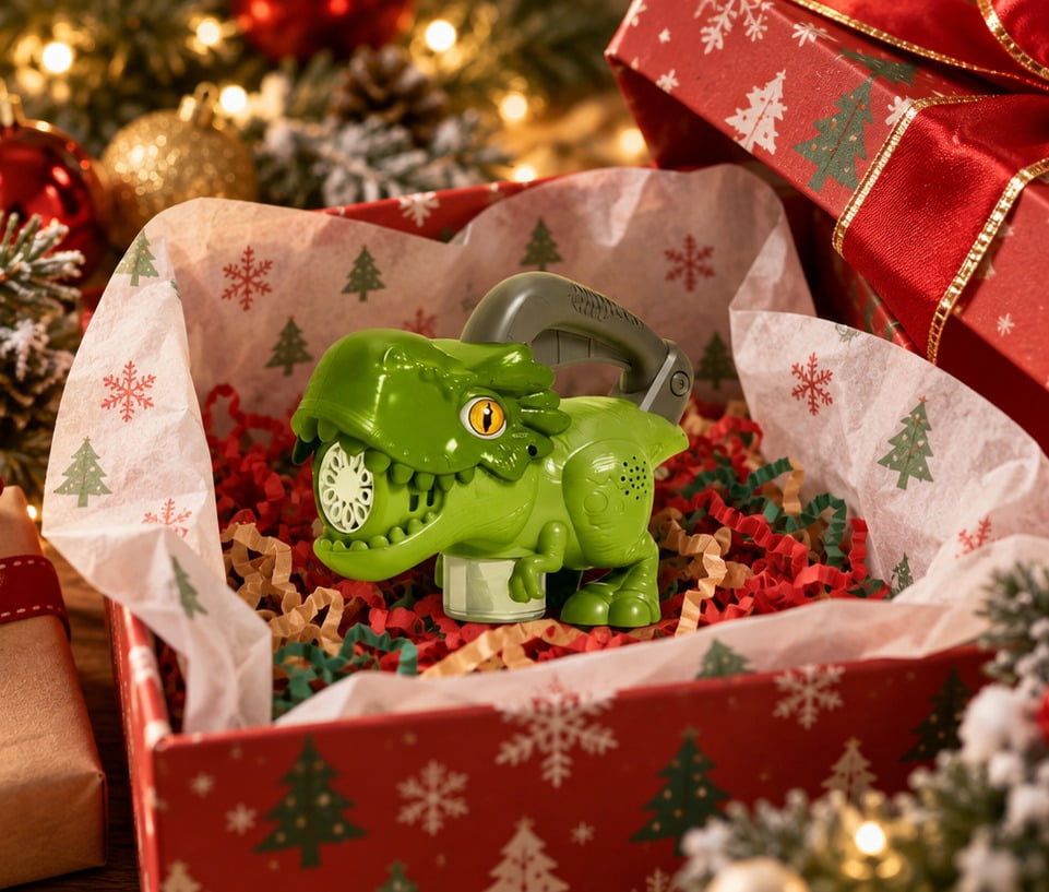 Dinosaur Bubble Machine, Easy Fill Tank and Simple One Button Start ...