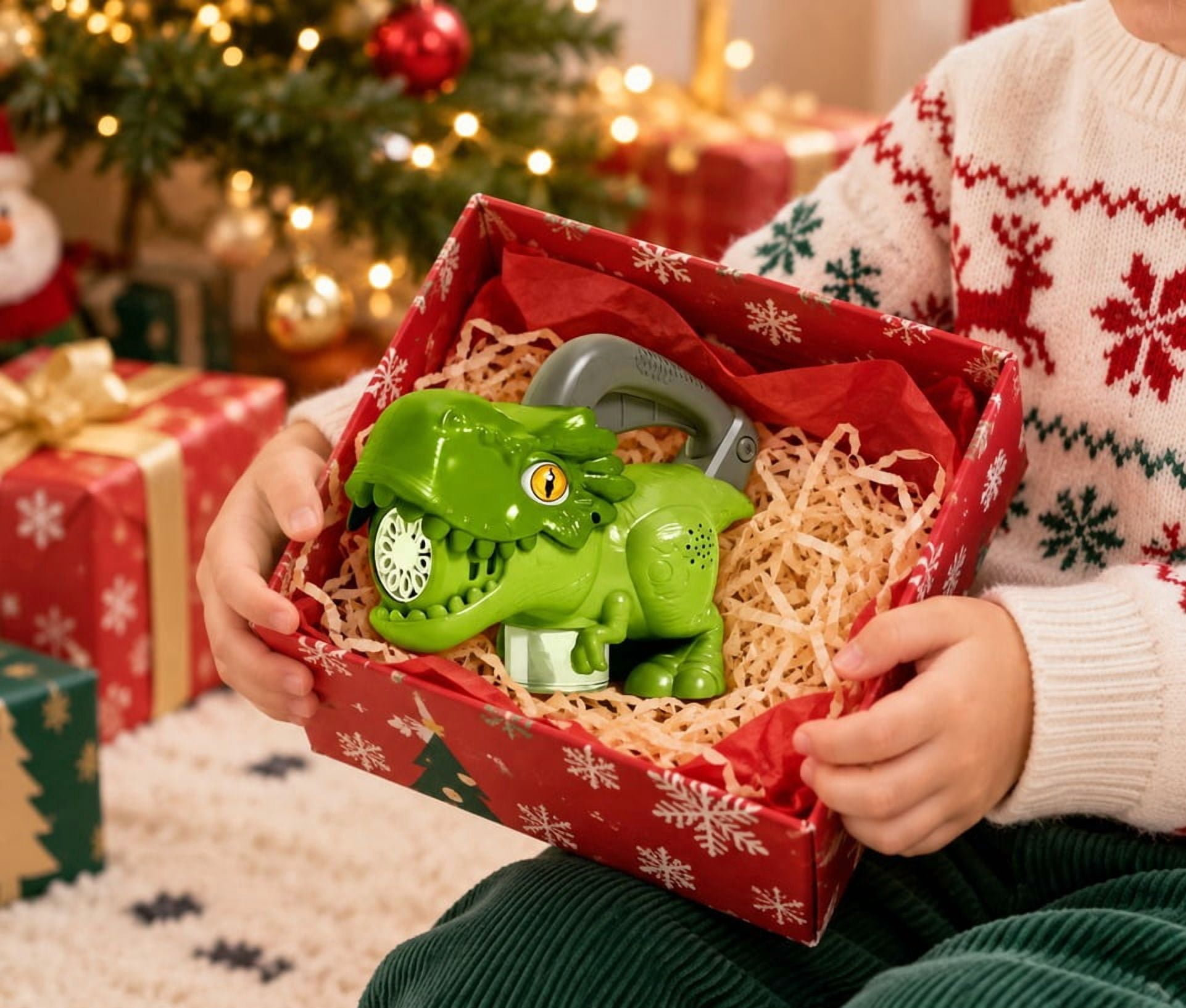 Dinosaur Bubble Machine, Lightweight Travel Friendly Bubble Machine for ...