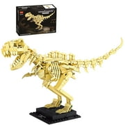 Dinosaur Building Kit, T. Rex Dinosaur Fossil Toy Playset, Creative Build And Display Model, Great Diy Project For Ages 6+。