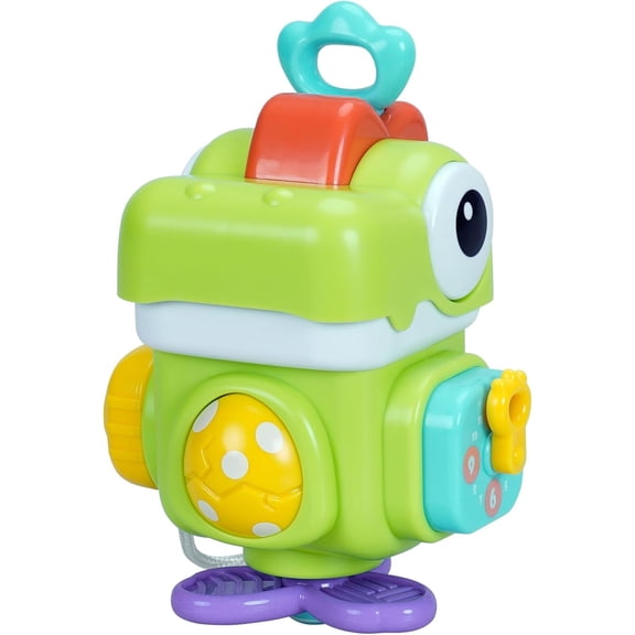 Dinosaur Busy Cube Toy for 1 Year Old Boy,Montessori Toys for 1+ Year Old, Travel Sensory Toys for Toddlers 1-3, First 1st Birthday Gifts 6 9 12 Months Baby