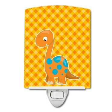 Dinosaur Ceramic Night Light, Brontosaurus