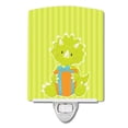 thumbnail image 1 of Dinosaur Ceramic Night Light, Green Triceratops, 1 of 2