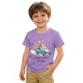 thumbnail image 1 of Dinosaur Clothes for Boys , 6 Year Old Boy Clothes , School Shirts for Boys,Playful Cartoon Graphic Tee For Boys Lightweight Breathable Short Sleeve Summer Top, 1 of 7