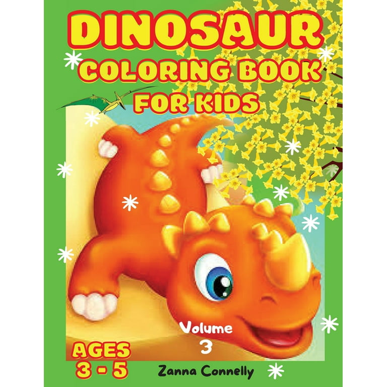 Dinosaurs Coloring Book for Kids: Coloring Books For Girls and