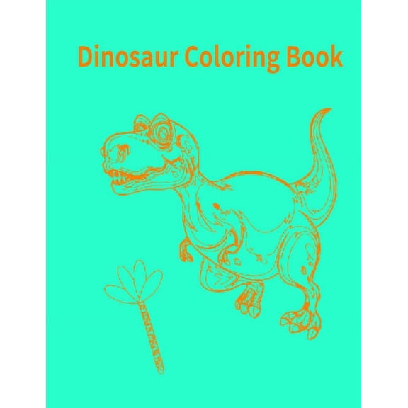 Dinosaur Coloring Book, (Paperback)