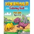 thumbnail image 1 of Dinosaur Coloring Book for Kids ages 4-8: Great Gift For Boys &amp; Girls, (Paperback), 1 of 1