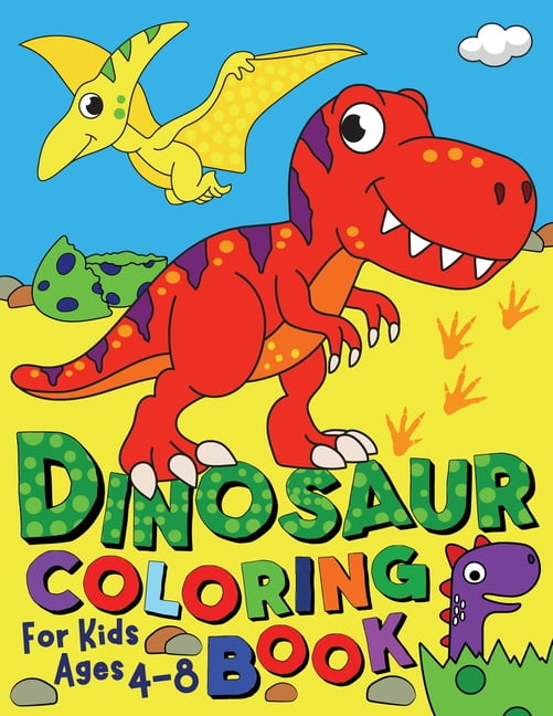 Coloring Book For Kids Ages 8-12, Original Dinosaurs Coloring pages  Inspired From Time Before Time Cartoon-Show, More +90 Coloring Pages.: A4  Size  Than 90 Coloring Pages In 182 Pages Book. by
