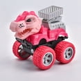 thumbnail image 1 of Dinosaur Construction Vehicle Toy - Press-and-Go Action Figure Realistic Excavator Design Sensory Play Fine Motor Skill Boys Gift(C-Pink), 1 of 6