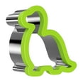 thumbnail image 1 of Dinosaur Cookie Cutter, Fun Shape Mold for Baking Biscuits Cake, Kitchen DIY Pastry Tool for Kids Party Festival Dessert Making, 1PC Green Clearance Sale, 1 of 3