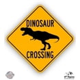 thumbnail image 1 of Dinosaur Crossing - 12" Vinyl Sticker Waterproof Decal, 1 of 1