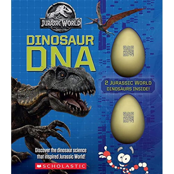 Pre-Owned Dinosaur Dna: A Nonfiction Companion to the Films (Jurassic World): A Nonfiction Companion to the Films (Board book) 1338282840 9781338282849