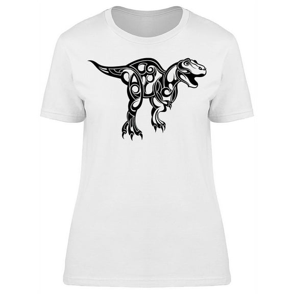 Dinosaur Decorative Art Tee Women's -Image by Shutterstock