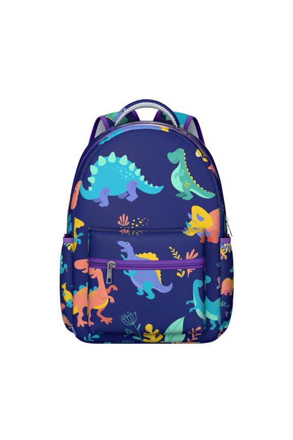 "Dinosaur Design Everyday Backpack - Spacious School Backpack for Teens & Adults, Lightweight Water-Resistant Laptop Backpack, Great for Commuting to Campus"