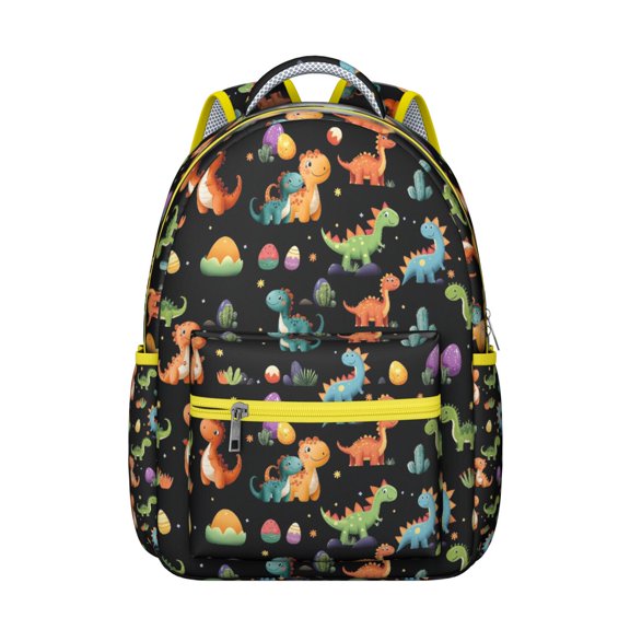 "Dinosaur Design Work Backpack - Roomy School Backpack for College & Office, Waterproof Laptop Backpack with Multiple Compartments, Comfortable Fit"